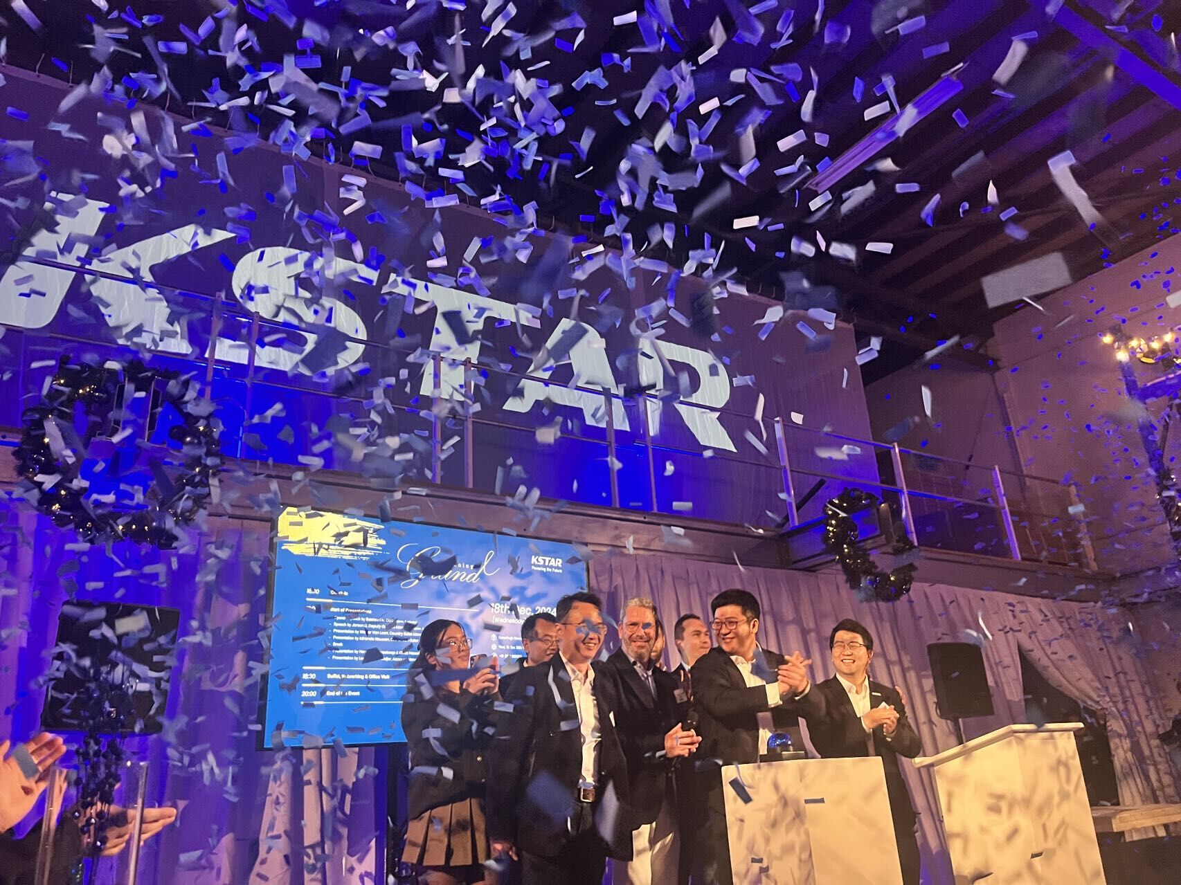 Eröffnungsfeier des KSTAR-Büros in den Niederlanden