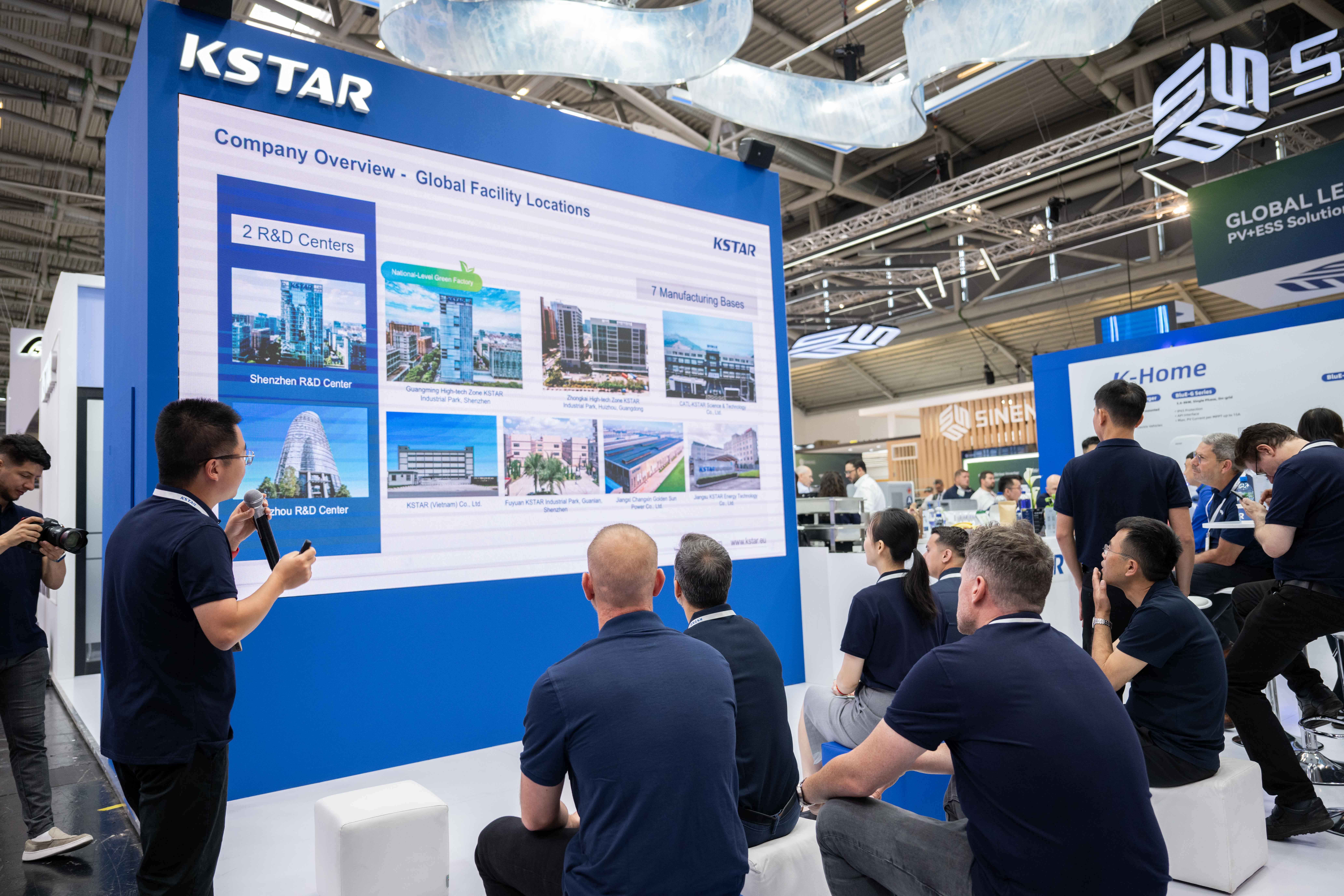 KSTAR BluePulse und GreenFlow Serie auf der InterSolar Europe 2024