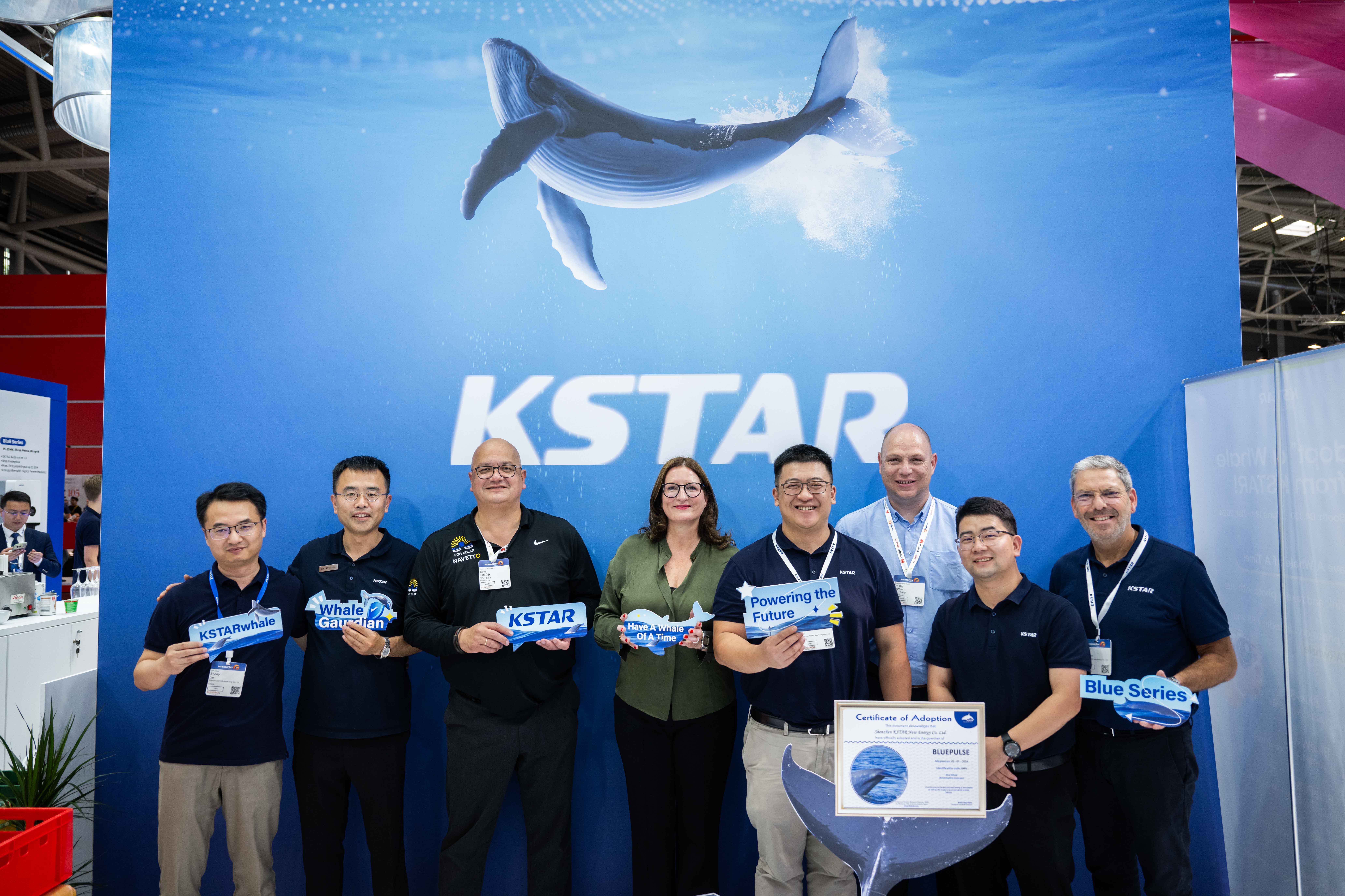 KSTAR Messestand auf der InterSolar Europe 2024