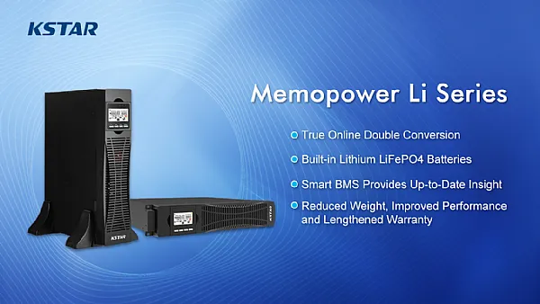 Kstar stellt Lithium-Ionen-USV im Data Center World Austin vor
