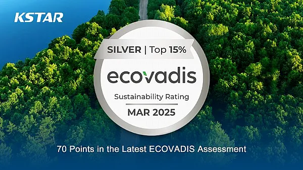 EcoVadis-Rating: KSTAR gehört zu den Top 15 % der nachhaltigsten Unternehmen weltweit