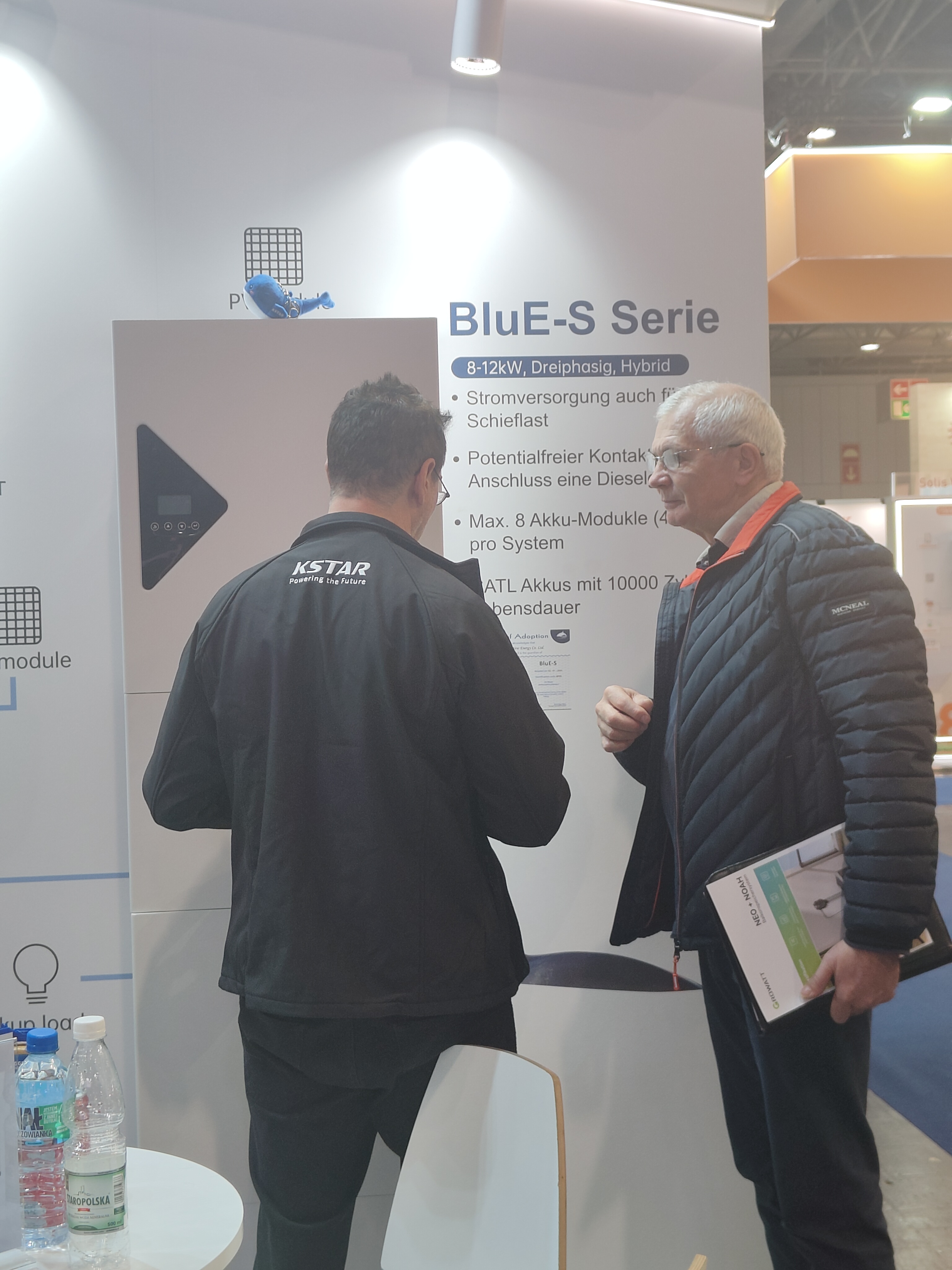 KSTAR BluE-S-Serie auf der Solar Solutions Düsseldorf 2024